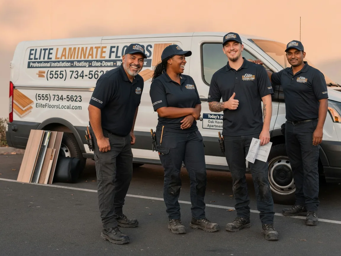 Laminate flooring installation company in Horton, MI